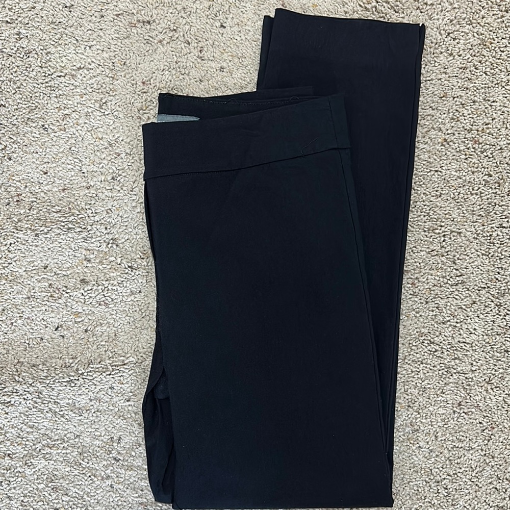 Stitchfix Erica Taylor black pull on stretch work crops size Large